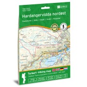 Hardangervidda nordost Topo 3000